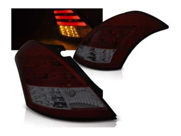 LED bar achterlicht Red Smoke geschikt voor Suzuki Swift V, Verzenden