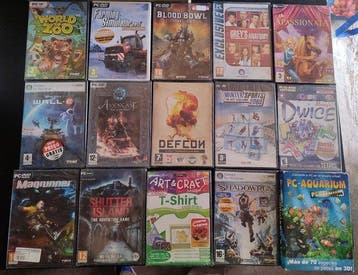 PC - PC DVD - Lote de juegos PC - Videogame - In originele, Nieuw