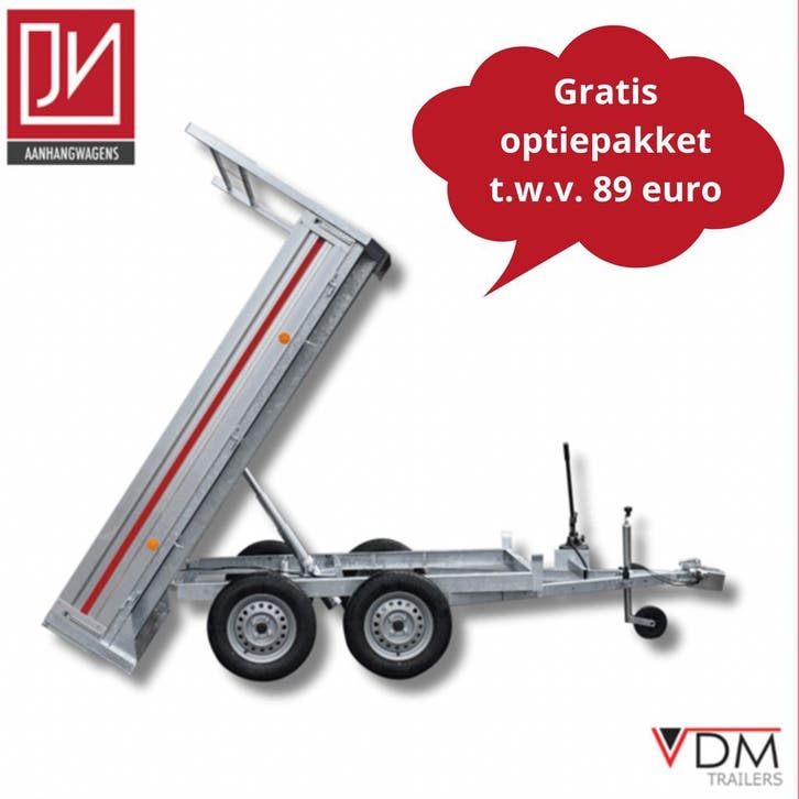 NIEUWE aanhangwagens - scherpe prijzen!, Autos : Divers, Remorques, Enlèvement