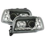 PHARES POUR RENAULT CLIO 92-97 DAYLIGHT LED FOND NOIR, Autos : Pièces & Accessoires, Verzenden