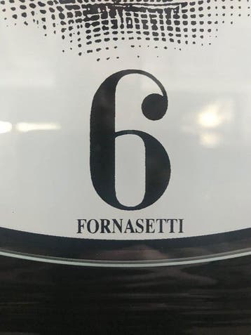 Ronde wandklok - Fornasetti-Milano - Vintage Glas -