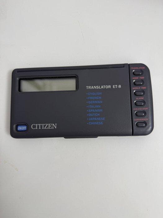 Citizen Translator Et-8 / Et Series - Computer, Games en Spelcomputers, Spelcomputers | Overige Accessoires