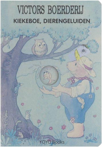 Kinderboek Kiekeboe, dierengeluiden, Boeken, Verzenden, Nieuw