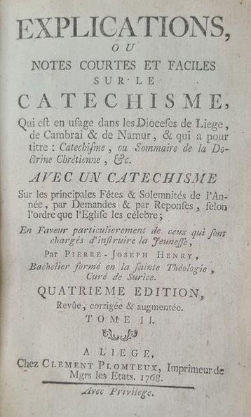 labbé Charaud, Pierre-Joseph Henry - lot van 6 Franse