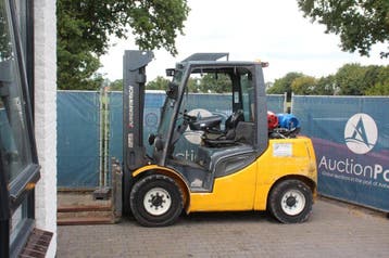 Veiling: Heftruck Jungheinrich 550s LPG 5000kg 3.5m, Ophalen