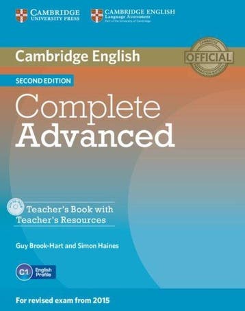 Complete Adv - second edition teachers book + resource cd-r, Verzenden, Gelezen, Guy Brook-Hart
