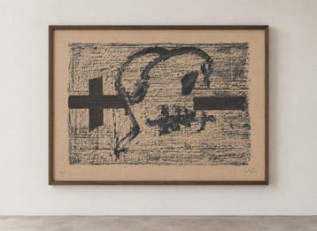 Antoni Tapies (1923-2012) - Llambrec Material VII