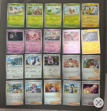 Pokémon - 2000 Cartes en vrac - Aipom, Clefairy, Eevee,