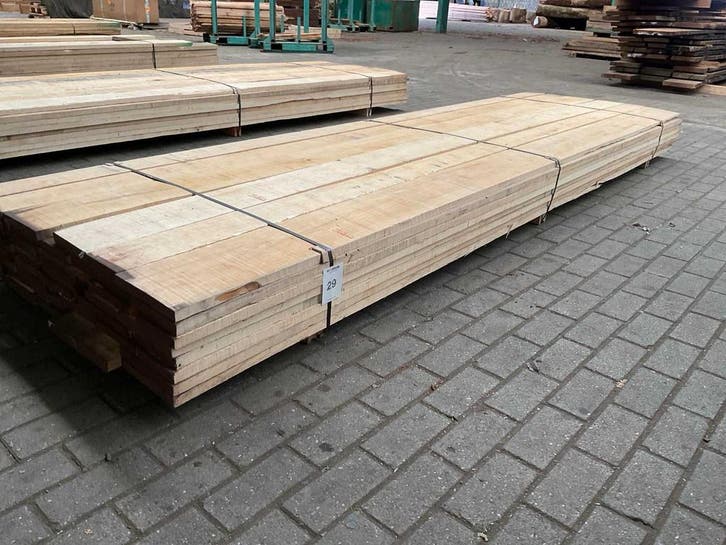 Online veiling - Amerikaans Esdoorn planken 26 mm ca. 0,8 m³, Articles professionnels, Machines & Construction | Travail du bois