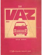 1990 VAZ 2121 (LADA NIVA) WERKPLAATSHANDBOEK ENGELS