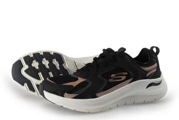 Skechers Sneakers in maat 38 Zwart, Skechers, Verzenden, Zwart, Zo goed als nieuw