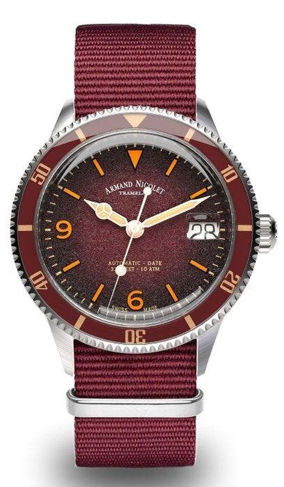 Armand Nicolet - VS1 - Zonder minimumprijs - Date A500AXAA, Handtassen en Accessoires, Horloges | Heren