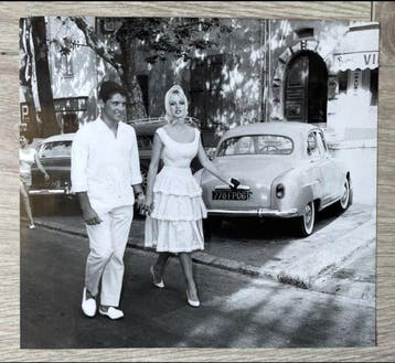 . - Brigitte Bardot – 3 Vintage Press Photographs –
