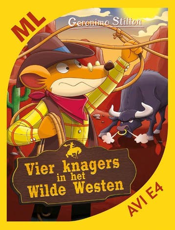 Vier knagers in het wilde westen / Geronimo Stilton-reeks, Verzenden, Geronimo Stilton