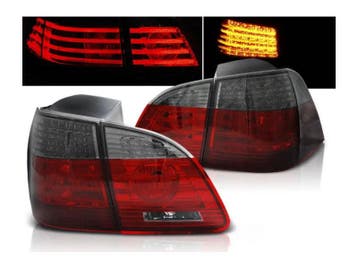 LED achterlichten Red Smoke geschikt voor BMW E61 Touring, Auto-onderdelen, Verzenden, Nieuw, BMW