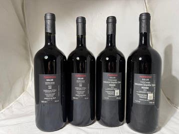 2009 & 2015 Pianirossi Solus - Toscane IGT - 4 Magnums, Nieuw