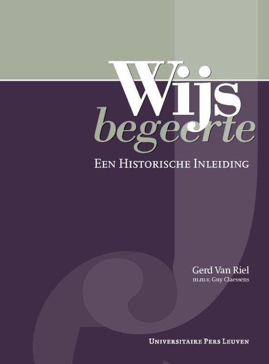 Wijsbegeerte 9789058679277 Gerd van Riel, Boeken, Filosofie, Gelezen, Verzenden