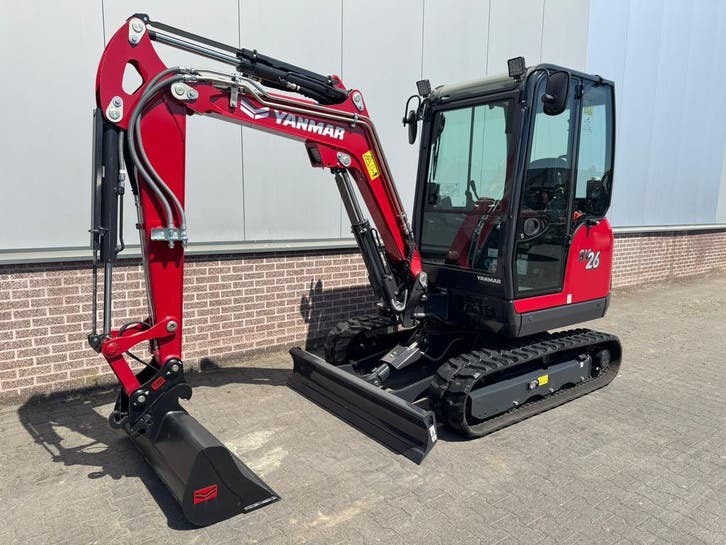 yanmar SV26 minigraver graafmachine compact 2740 kg, Articles professionnels, Machines & Construction | Grues & Excavatrices, Enlèvement ou Envoi