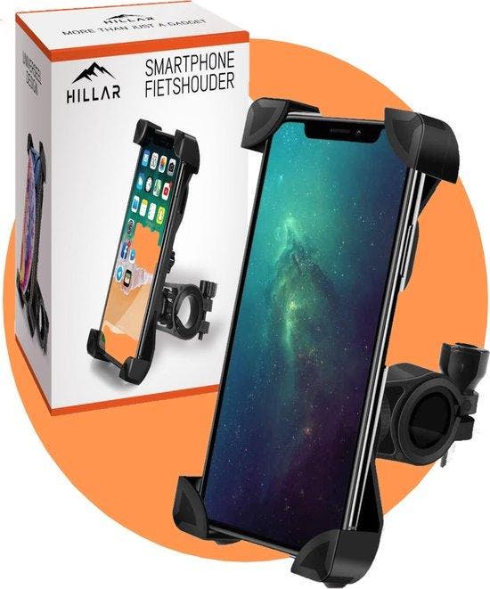 2dekans | Telefoonhouder Fiets Universeel - Smartphone, Fietsen en Brommers, Fietsaccessoires | Overige Fietsaccessoires, Ophalen of Verzenden