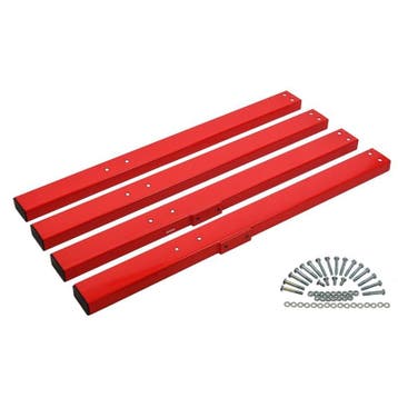 Set extra lange poten voor werkbank PP-T 0445, 0446 en 0447, Ophalen of Verzenden