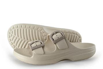 Crocs Sandalen in maat 41 Beige, Kleding | Dames, Schoenen, Verzenden, Beige, Sandalen of Muiltjes, Zo goed als nieuw