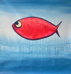 Denis Kuvayev (1971) - Golden Fish passes the Strait of