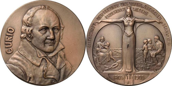 Brons medaille 1905 Hamburg, Postzegels en Munten, Munten | Europa | Niet-Euromunten, België, Verzenden