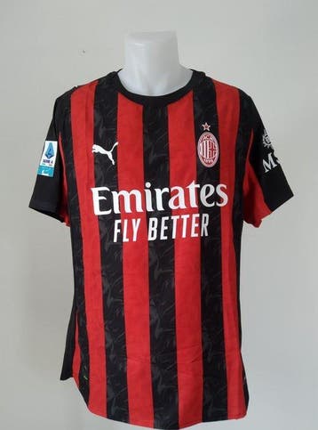 AC Milan – Rafael Leão #10 Match Worn & Signed Jersey –