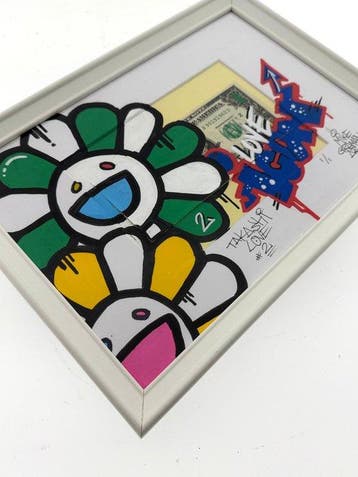 Mike Graman (1977) - Murakami x Tukashi Love 2 - Dollar art