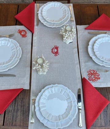 Cristina Linassi- Venezia - Pesci Rossi - Nappe (7) - 0 cm -