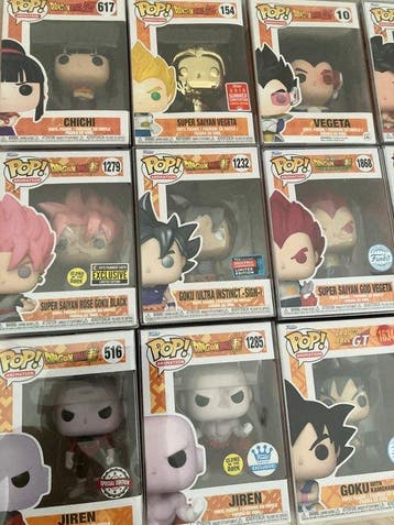 Funko - Funko Pop - Dragon Ball Funko Pop collectie Rare!, Antiek en Kunst, Antiek | Speelgoed