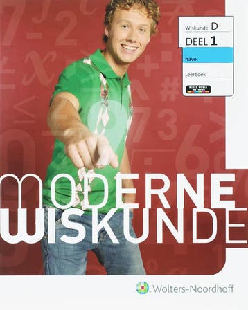 Moderne Wiskunde 1 havo D 9789001701482 J. Bouw, Verzenden, Zo goed als nieuw, J. Bouw