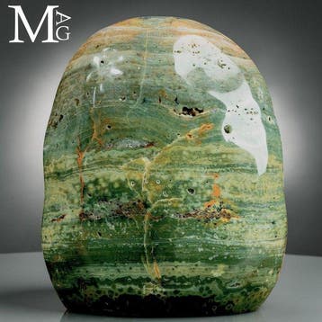 Oceanische Jaspis – Madagaskar – Jurassische Stratificaties