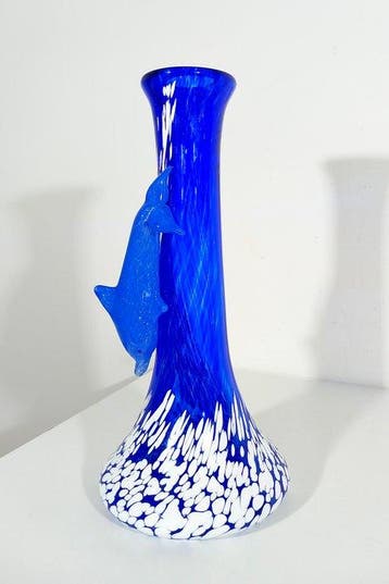 Lampe de table - Vase décoratif avec une sculpture de