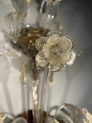 Lampe à suspendre - Verre de Murano - Lampe applique