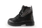 Nelson Veterboots Meisjes in maat 24 Zwart, Kinderen en Baby's, Verzenden, Jongen of Meisje, Schoenen, Zo goed als nieuw
