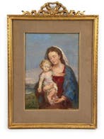 Aurelio Cartone (1910-1969) - Madonna con Bambino