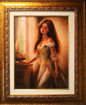 Salvatore Rodriquez (1957) - Donna in Controluce, Antiquités & Art