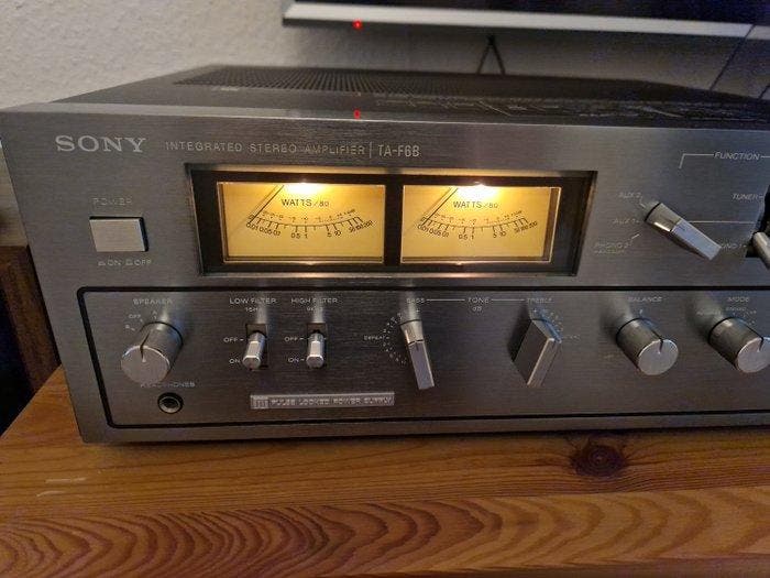 Sony - TA-F6B Solid state geïntegreerde versterker, TV, Hi-fi & Vidéo, Radios