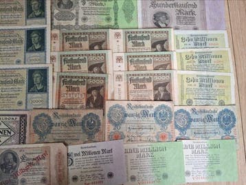 Allemagne. - 101 banknotes - Various Dates (Sans prix de