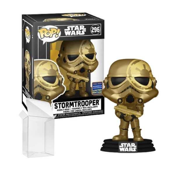 Funko Pop Star Wars  Stormtrooper Gold 296 Wonderous, Verzamelen, Poppetjes en Figuurtjes, Nieuw, Verzenden