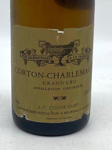 1996 J-F Coche-Dury - Corton Charlemagne Grand Cru - 1 Fles, Collections, Vins