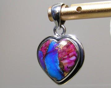 Turquoise Hanger - Hoogte: 31 mm - Breedte: 20 mm- 5.4 g -