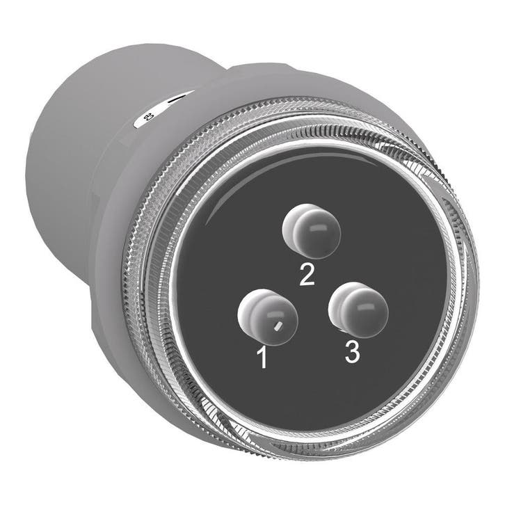 Indicateur De Tension Led Triphasé - Xb5Ev57K4, Doe-het-zelf en Bouw, Alarmsystemen, Verzenden