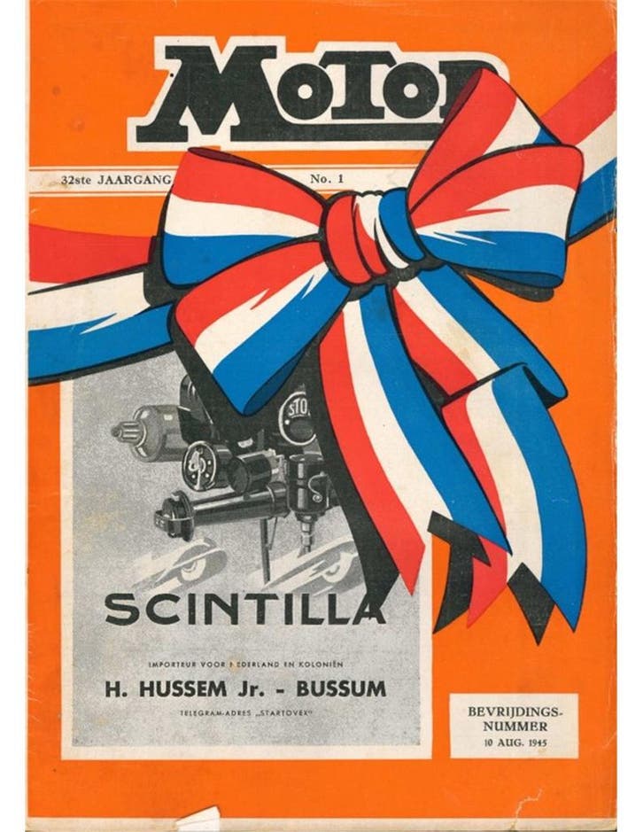 1945 MOTOR MAGAZINE 01 NEDERLANDS, Livres, Autos | Brochures & Magazines