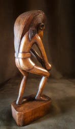 Bali Art Deco Keris-dans 1930-1940 - Indonesië (Zonder, Antiek en Kunst