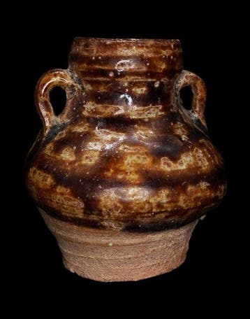 Oud-Chinees - Vaas van geglazuurde keramiek - Ming-dynastie