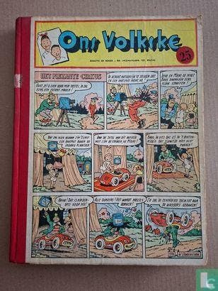 Algemene Spaar- en Lijfrentekas, De - Ons Volkske 25 - 1957, Livres, BD, Envoi