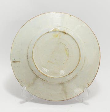 Assiette - Faïence - assiette Delft des agriculteurs