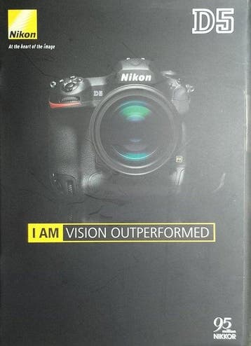 Nikon D-Series Flagship DSLR Professional Product Brochure, Nieuw